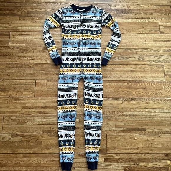 Other - Lazy One Happy Hanukkah Kid‎ Onesie Menorah Flapjack Size 10